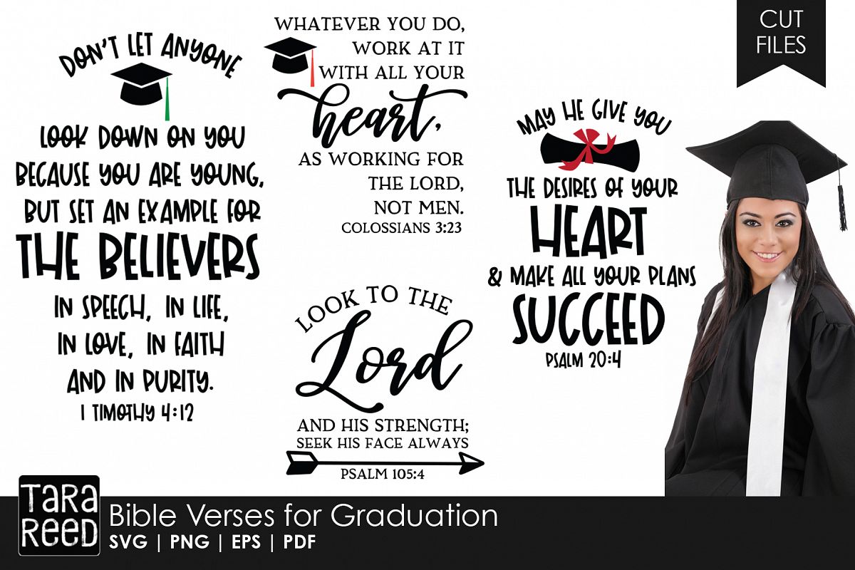 Bible Verses For College Graduation Announcements