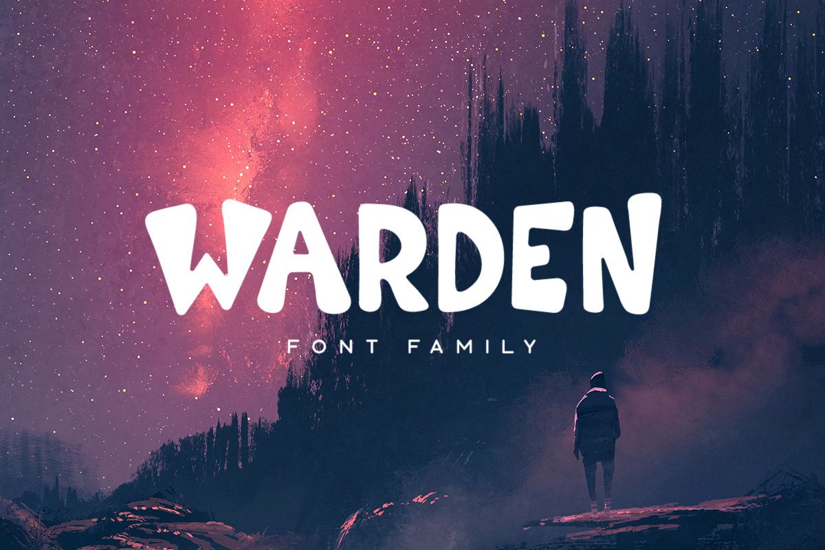 Warden Typeface example image 1