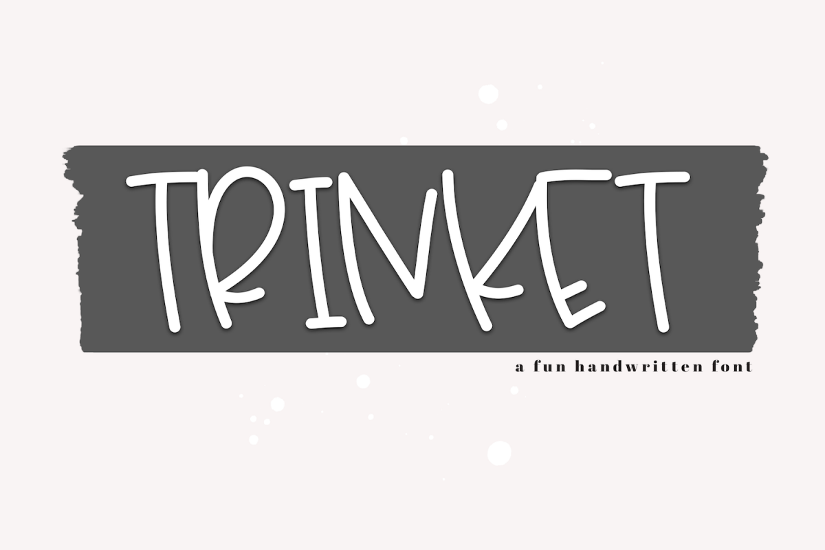 Trinket - A Fun Handwritten Font example image 1