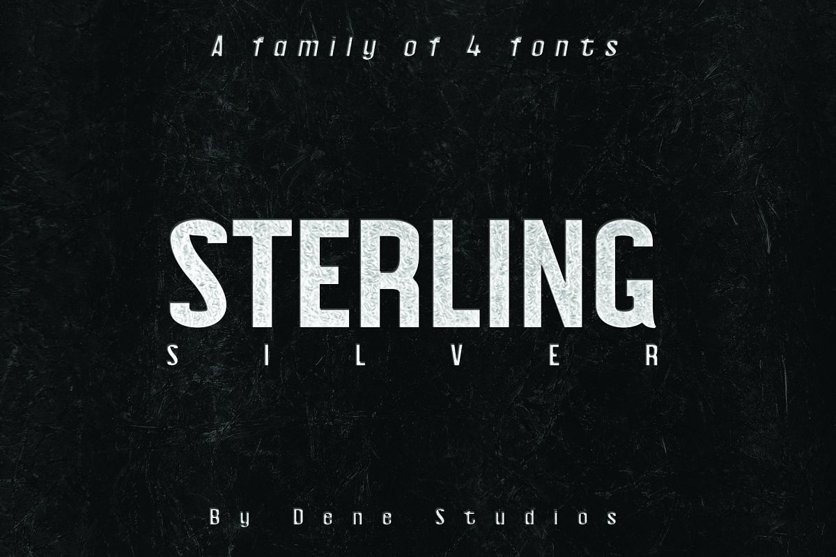 STERLING, A Powerful Sans Serif example image 1