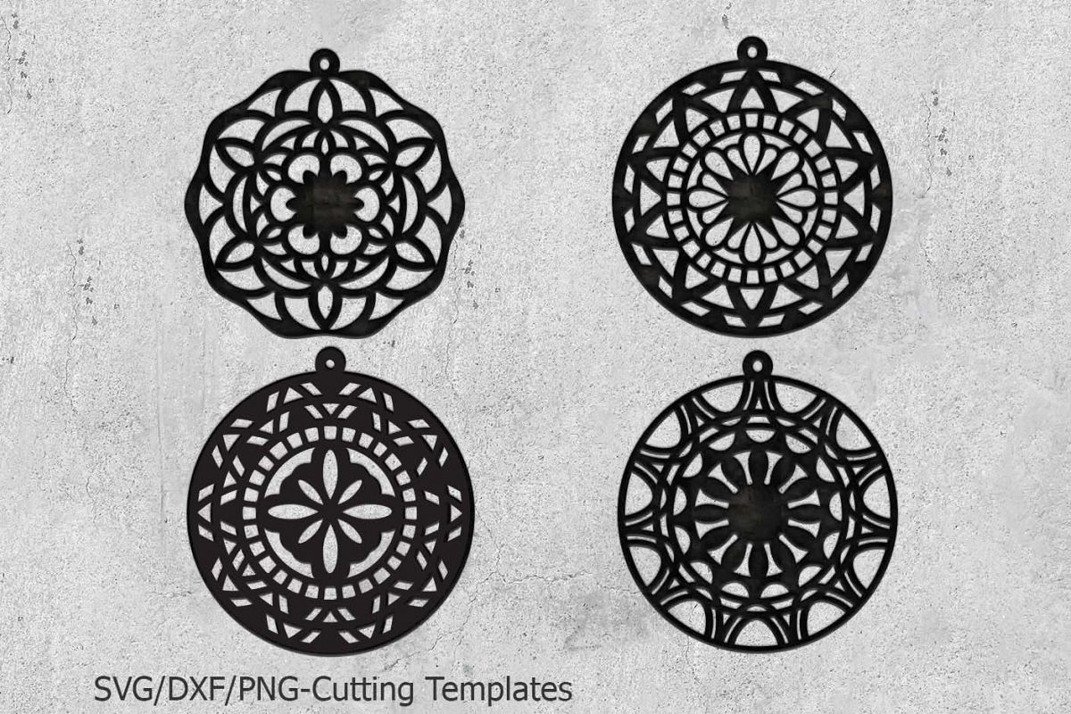 Free Free Mandala Earring Svg 890 SVG PNG EPS DXF File