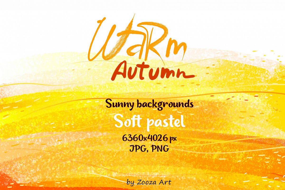 Warm Autumn sunny pastel backgrounds example image 1
