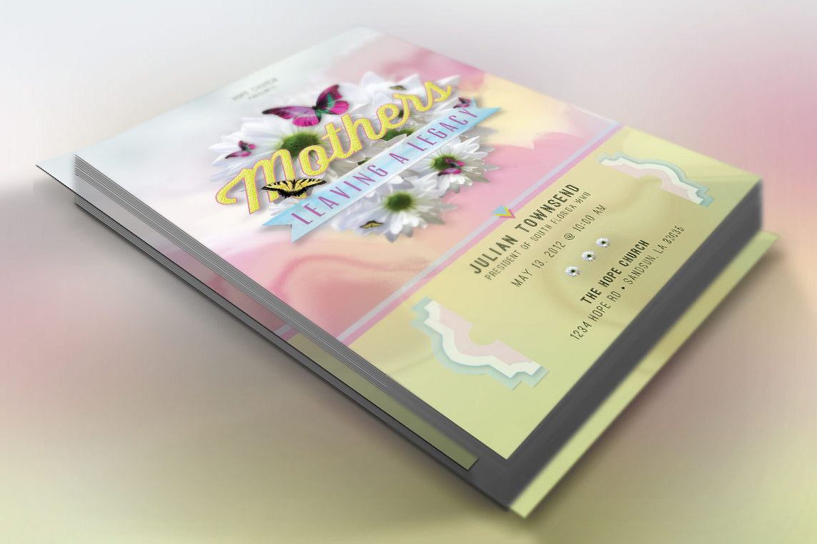 Mothers Legacy Church Flyer Template