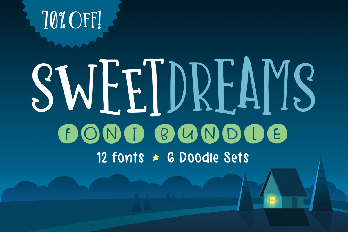 Sweet Dreams Font Bundle example image 1