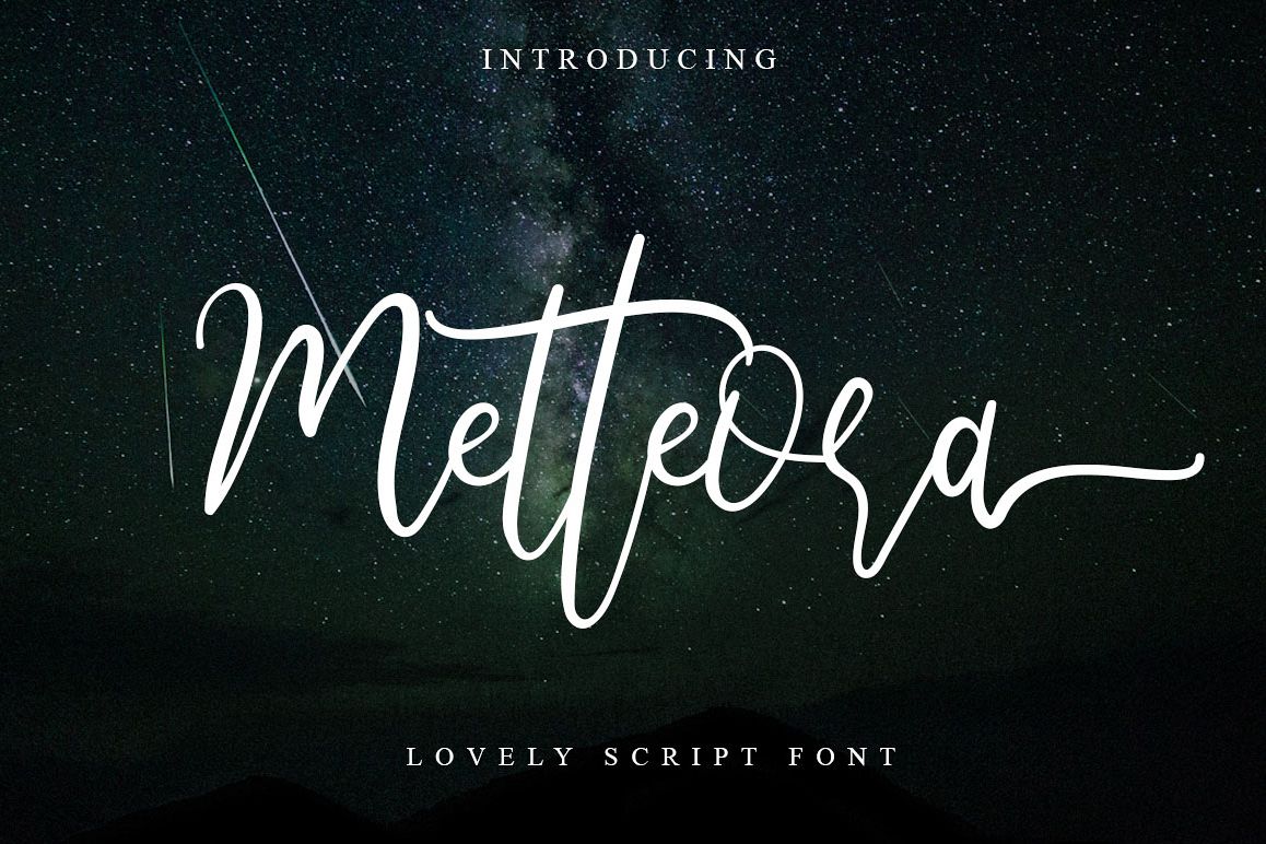Metteora lovely script example image 1