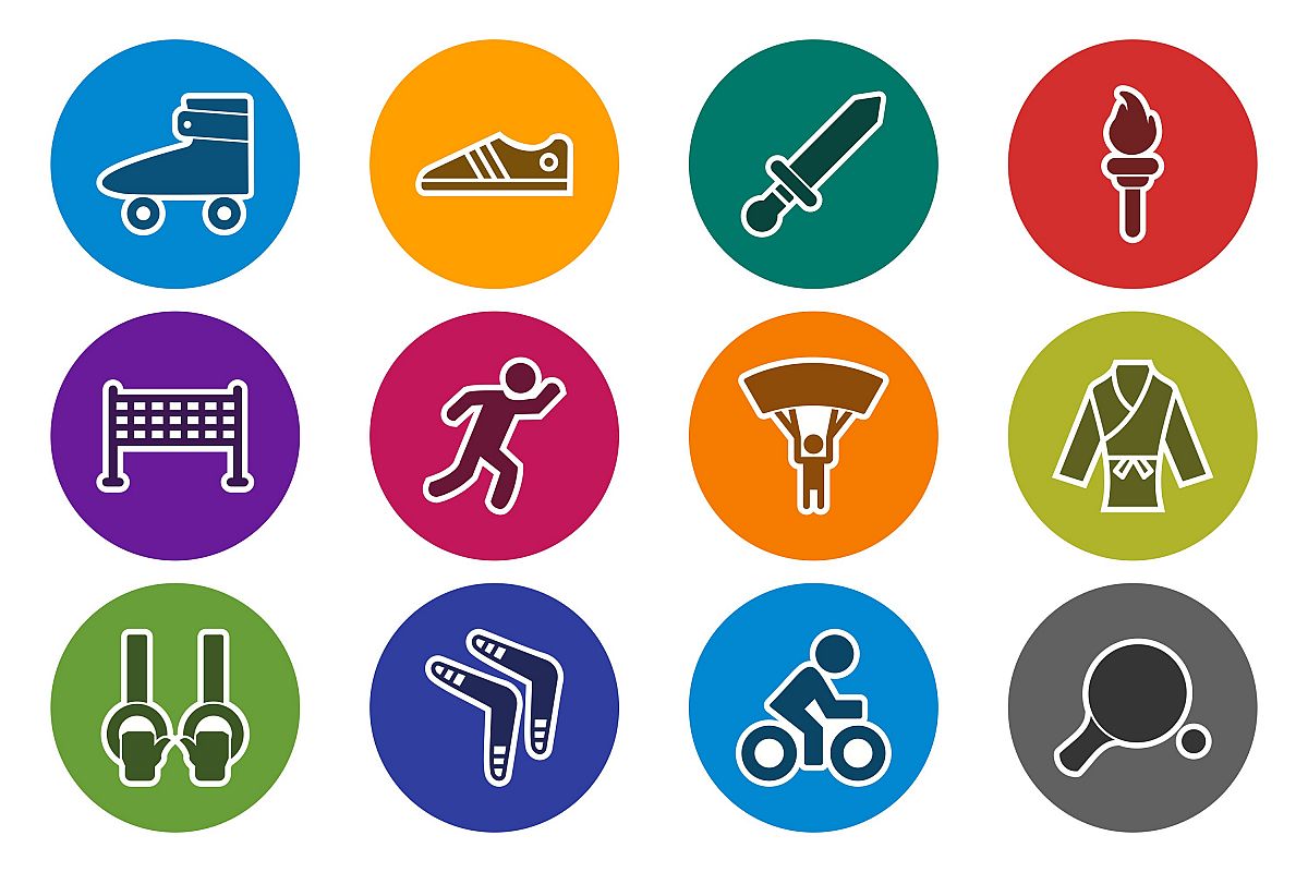 Set Of Sports And Game Icons example image 1