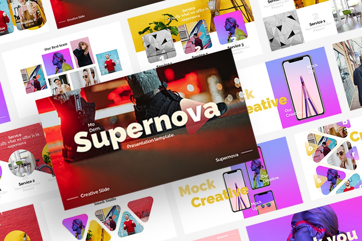 Supernova - Powerpoint Template example image 1