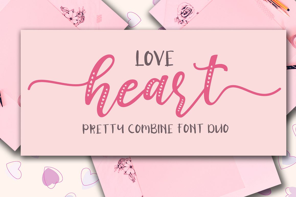 Love Heart / Beauty Combo example image 1