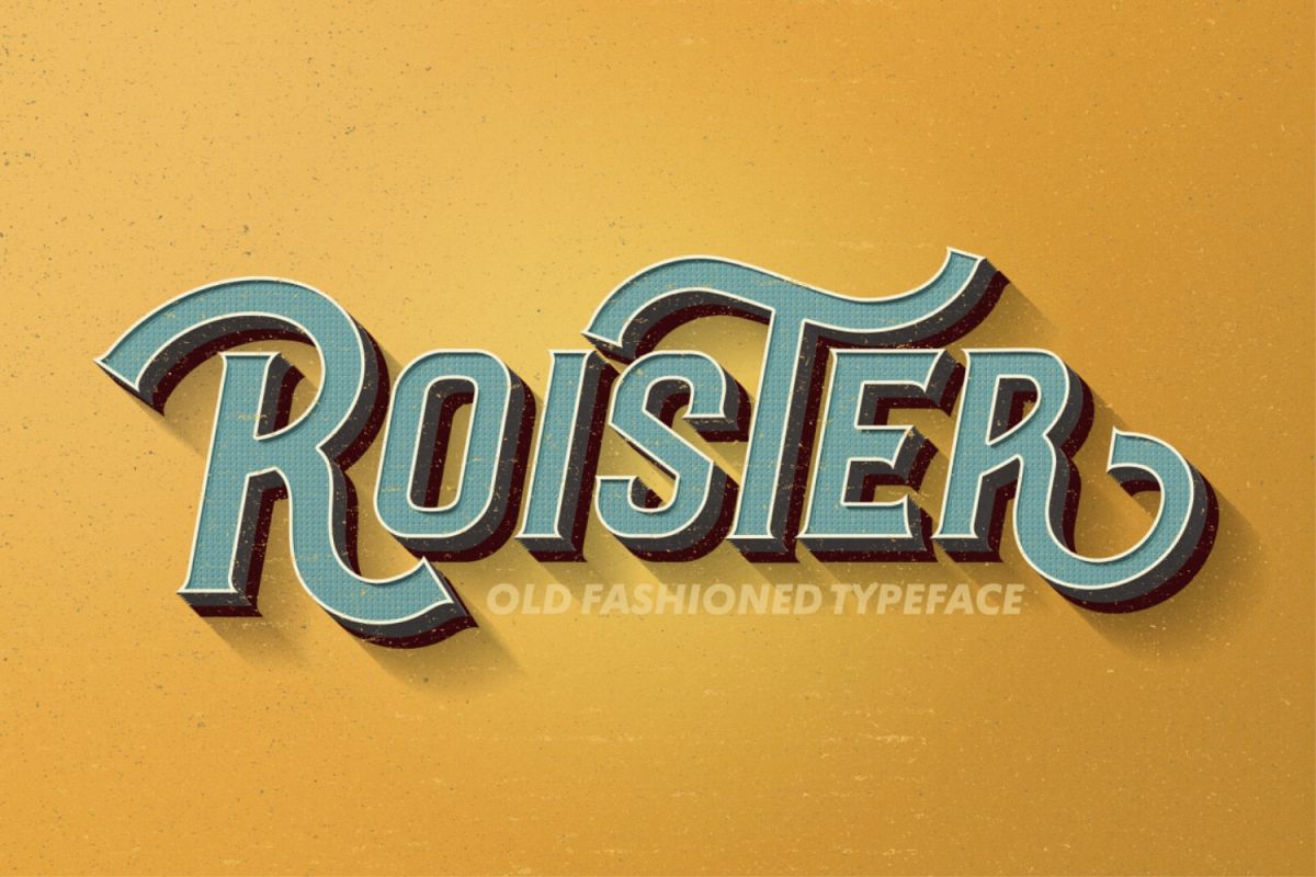Roister Typeface example image 1