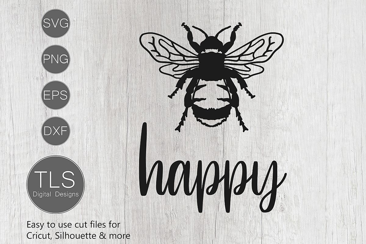 Bee Happy Svg Free Drone Fest