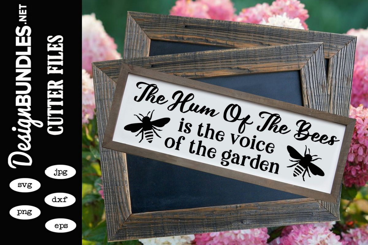 The Hum Of The Bees SVG example image 1