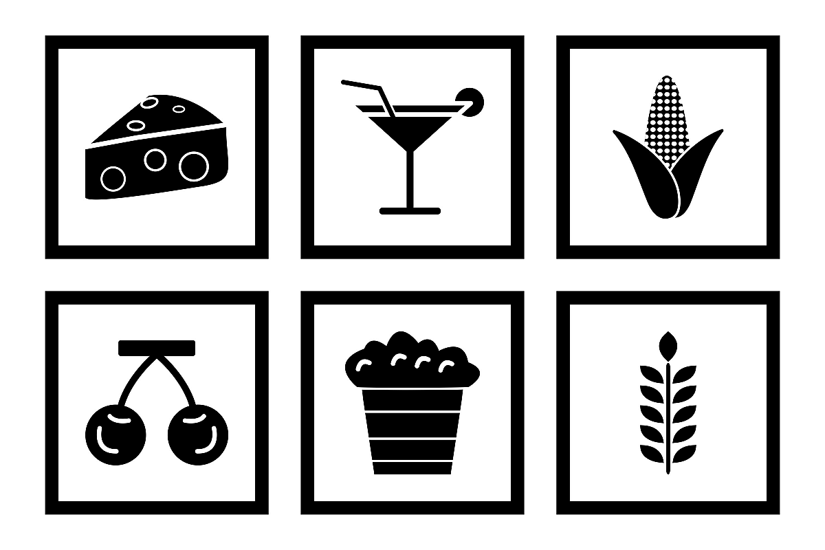 Set Of Food Icons example image 1