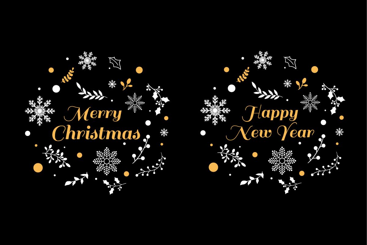 Christmas typography SVG Quote example image 1