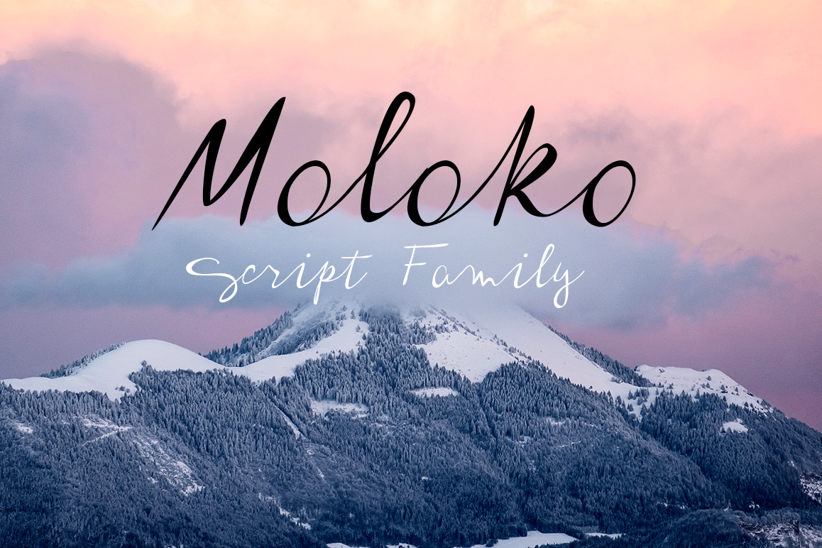 Moloko script family example image 1