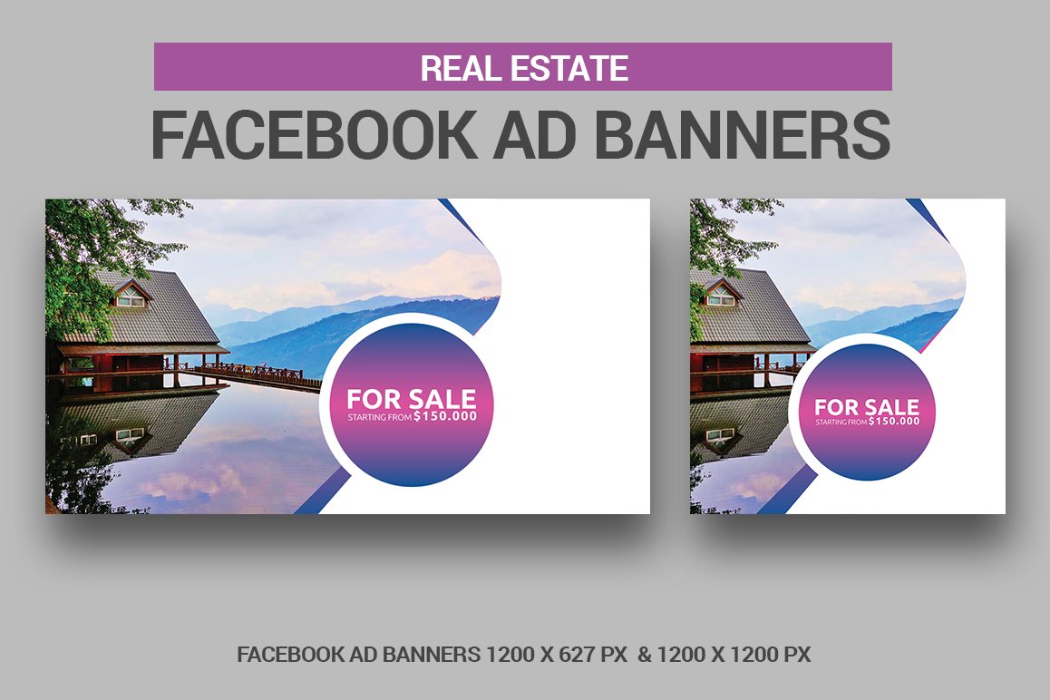 Real Estate Facebook Ad Banners example image 1