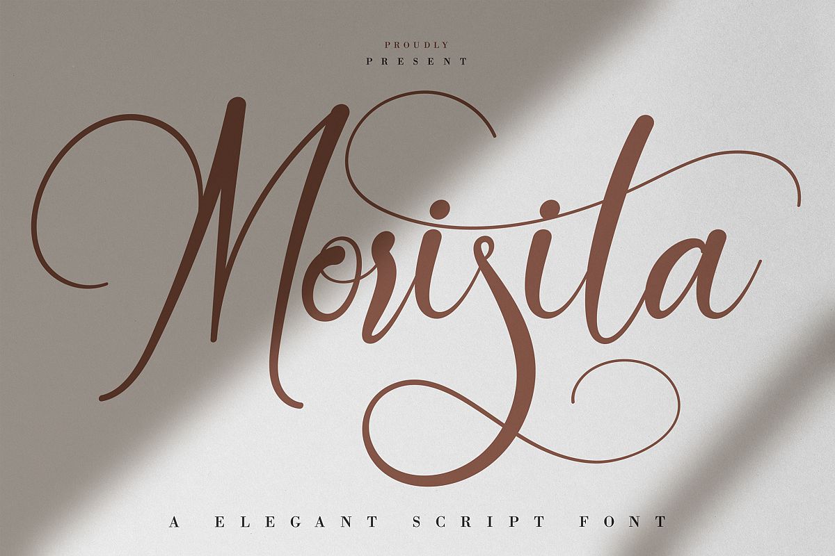 Morisita | Elegant Script Font example image 1