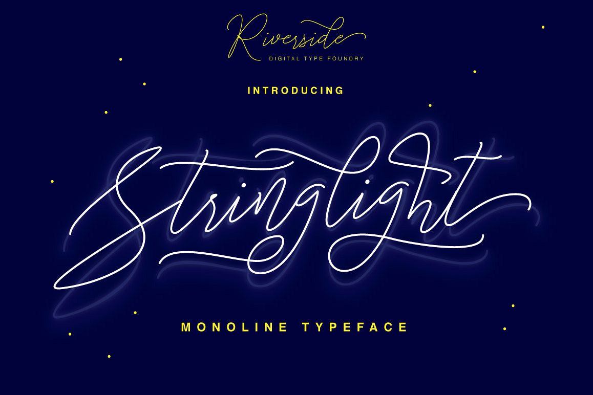 Stringlight Typeface example image 1