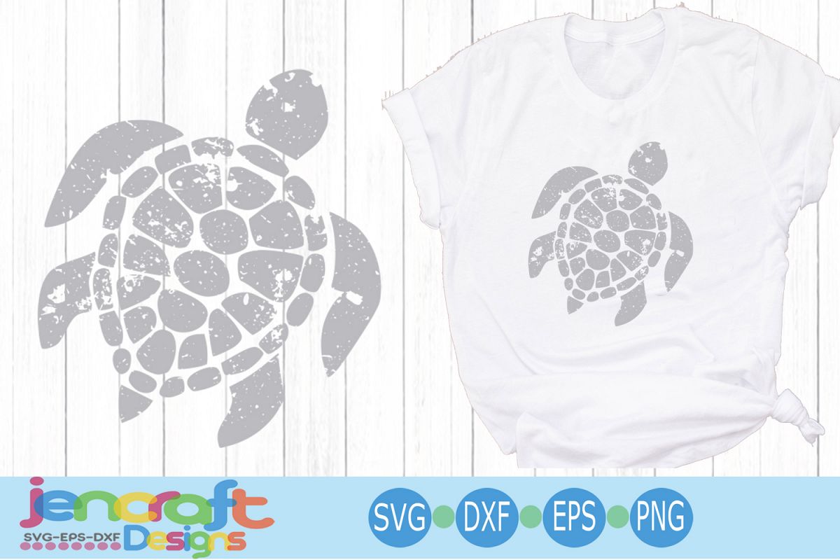 Download Distressed Sea Turtle svg Grunge SVG (207118) | SVGs ...