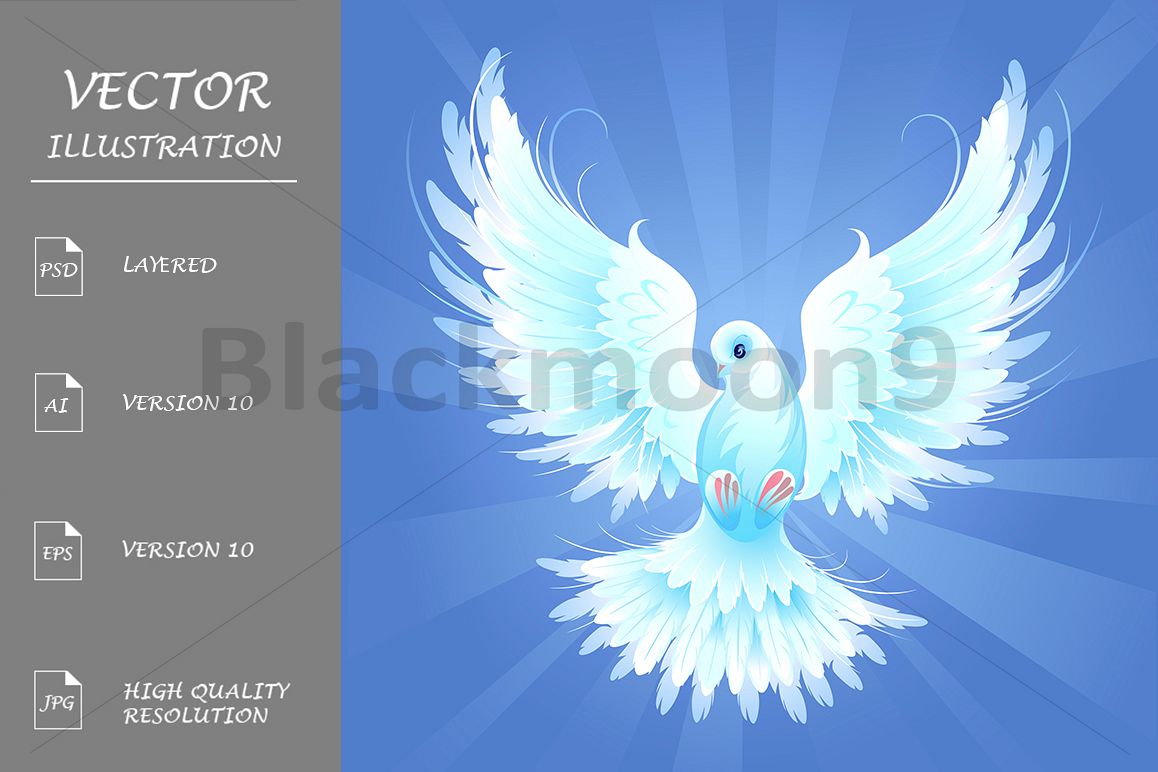 White dove example image 1