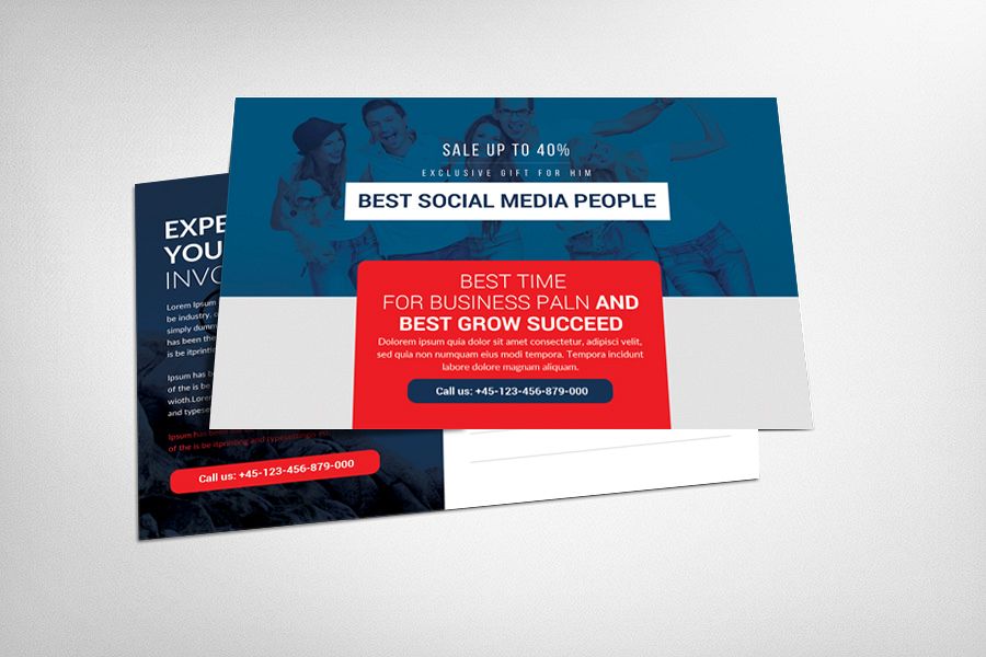 Business Postcard example image 1