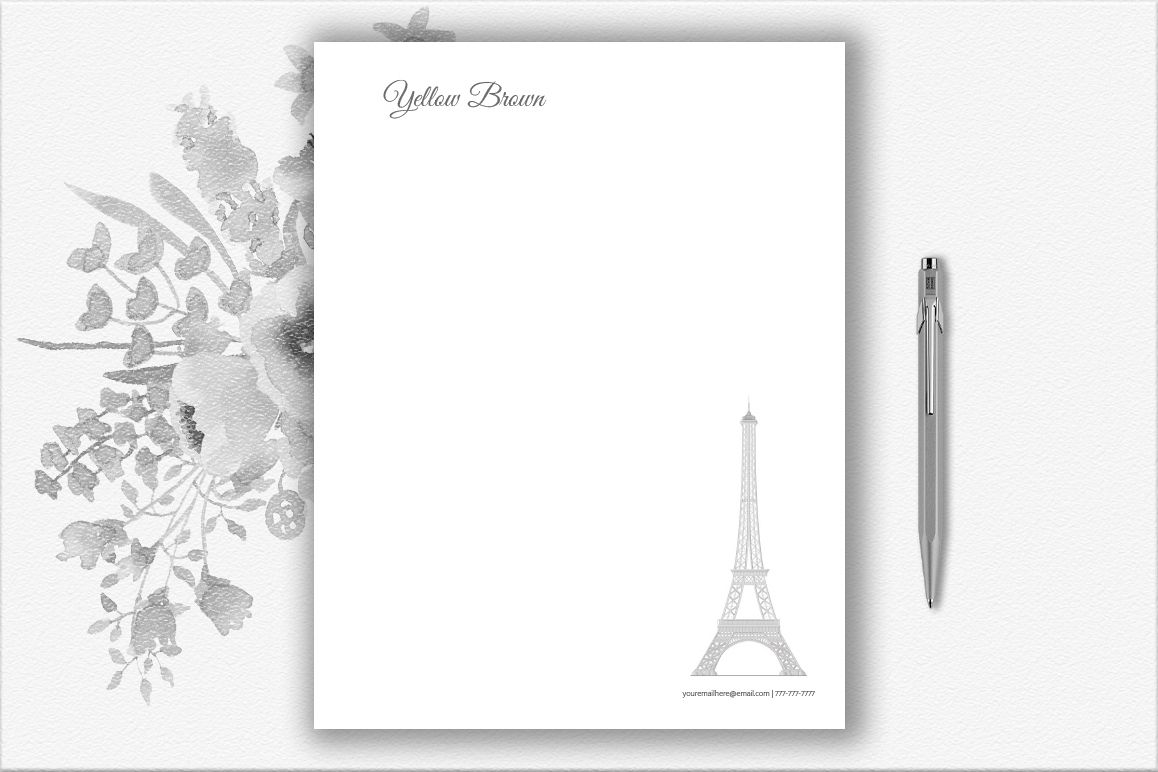 Letterhead Design Template example image 1