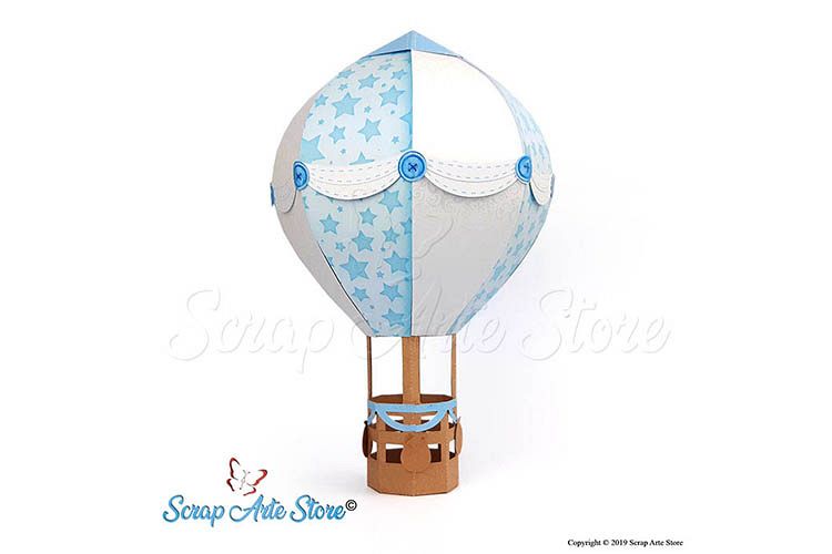 3D Balloon Cut Files example image 1