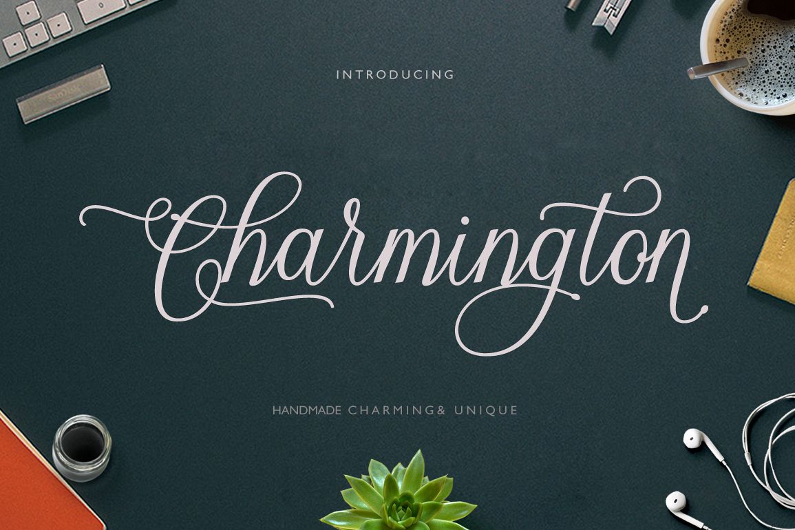 Charmington Script 20 off example image 1