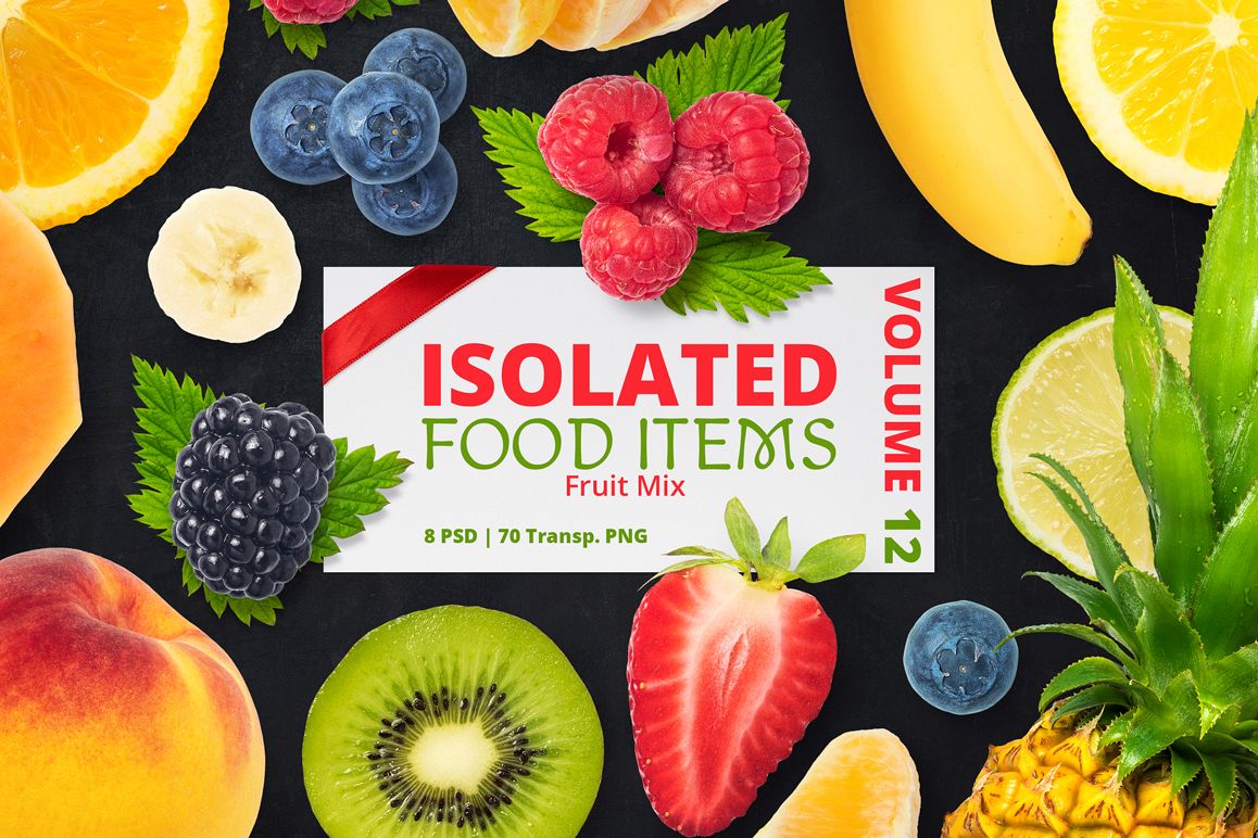 Isolated Food Items Vol.12 example image 1