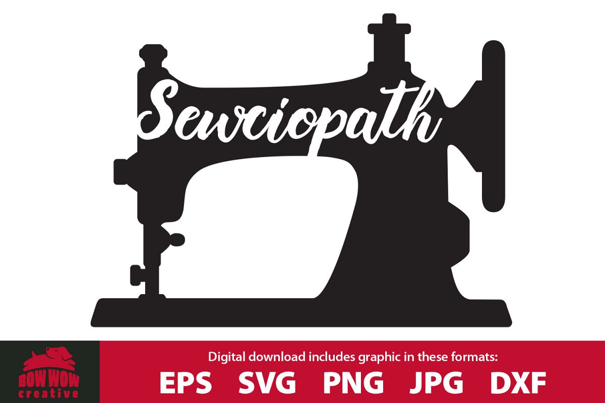 Download Sewciopath - Funny Sewing / Quilting quote svg