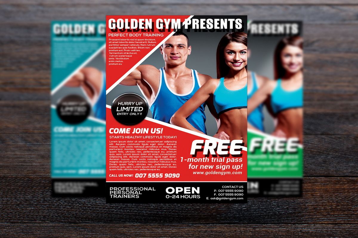 Fitness Sports Flyer example image 1