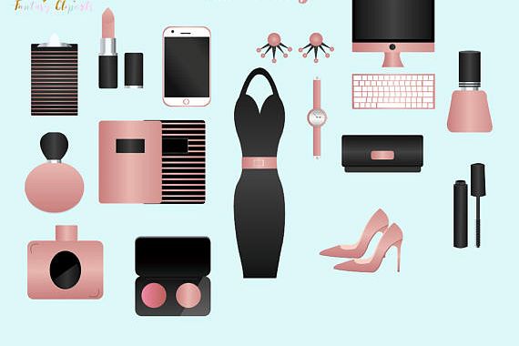 Woman Accessories Clipart example image 1