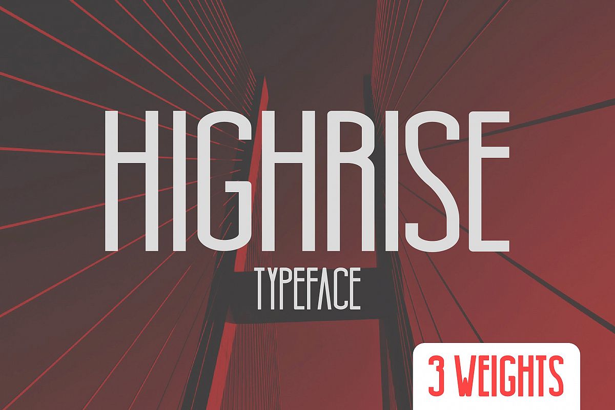 Highrise Typeface example image 1