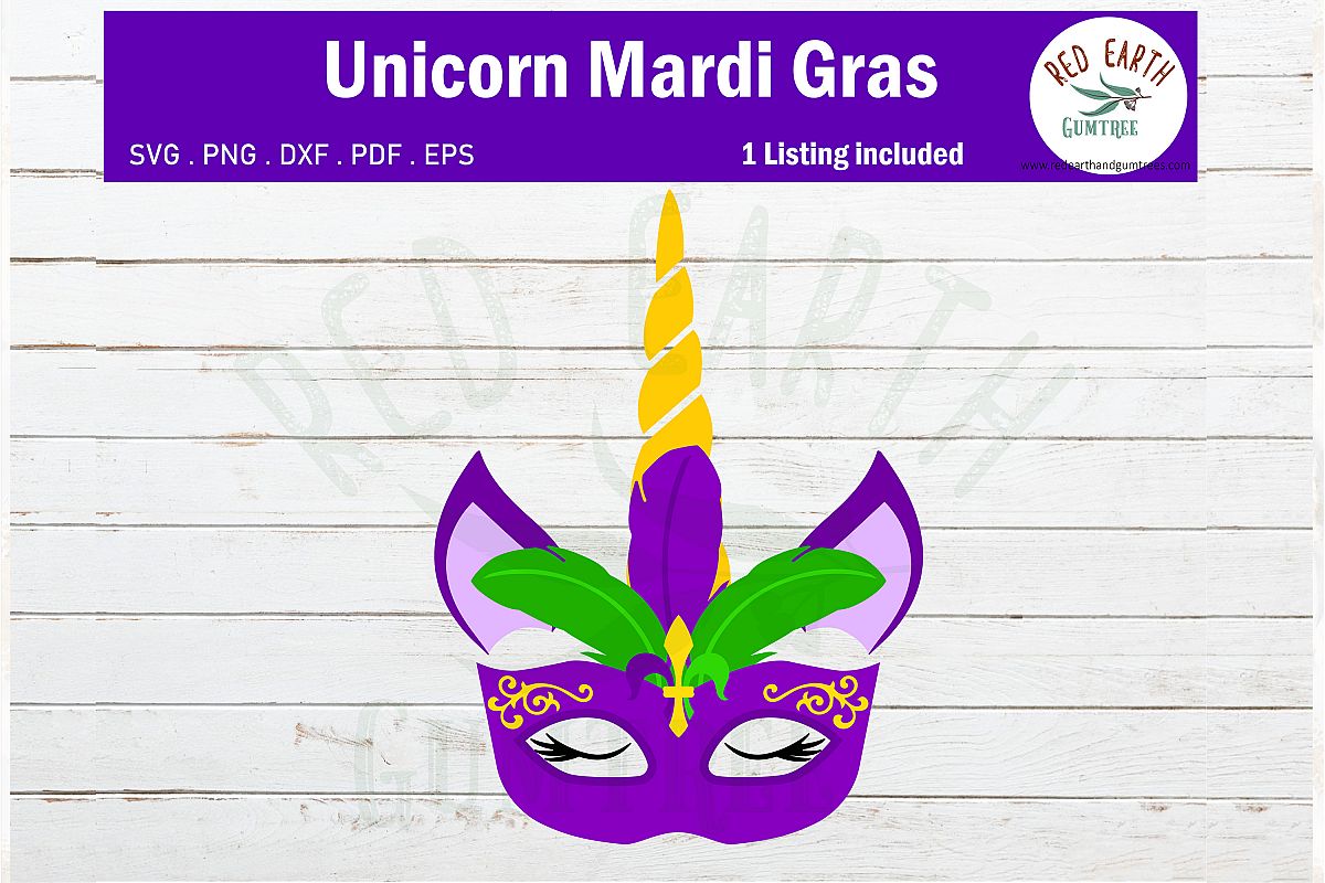 Download Mardi Gras unicorn with mask,unicorn svg SVG DXF,EPS,PNG,PDF