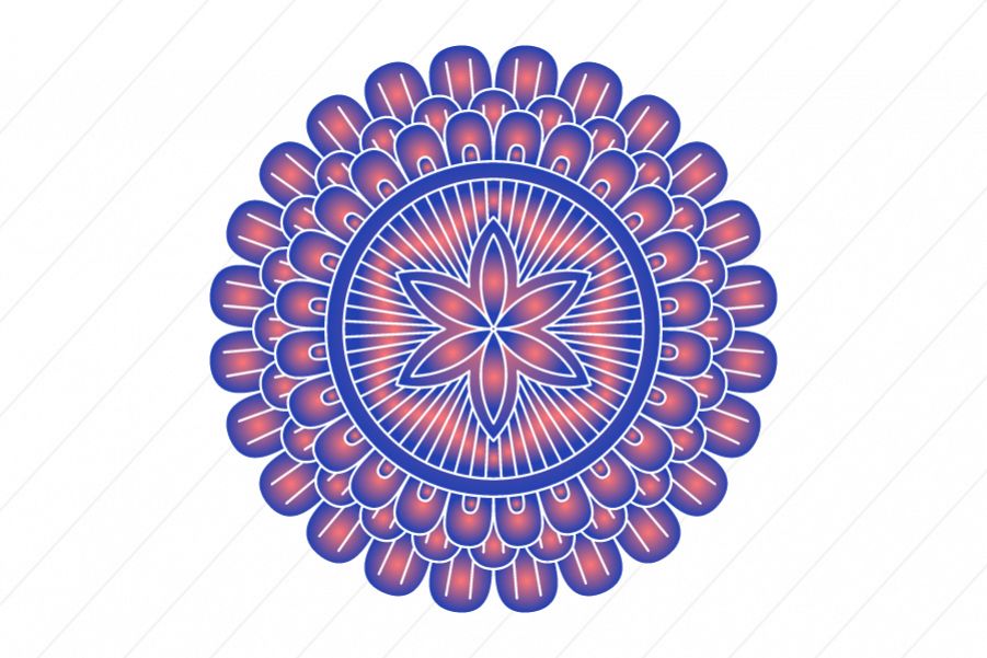 Mandala ornament vector image example image 1