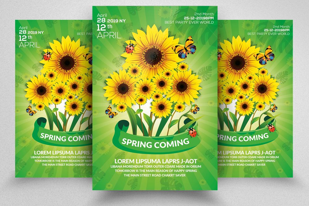 Spring Flyer Template example image 1