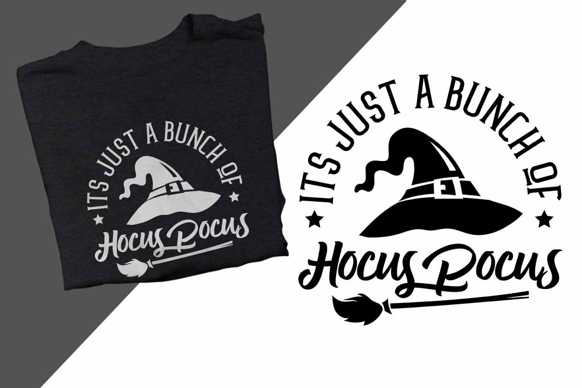 Just a bunch of hocus pocus Halloween Printable example image 1