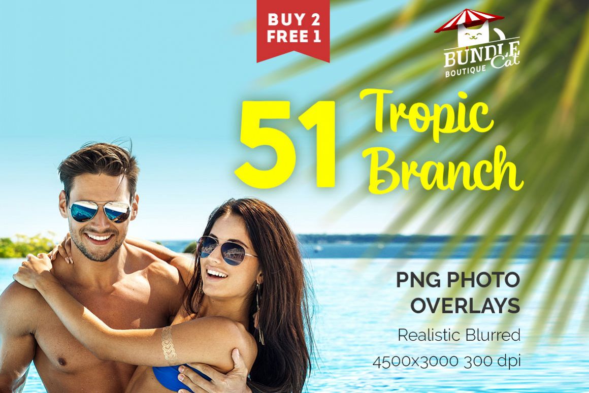 51 Tropic Tree Branch Photo overlays example image 1