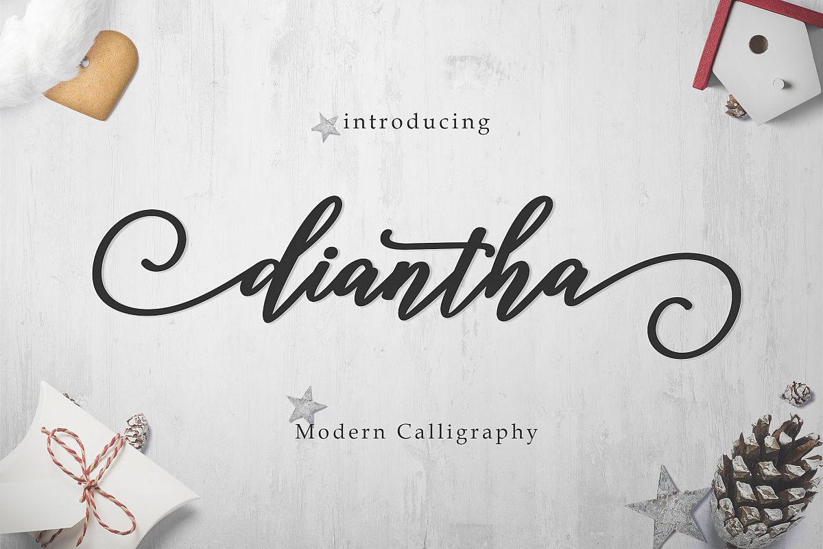 Diantha Script example image 1