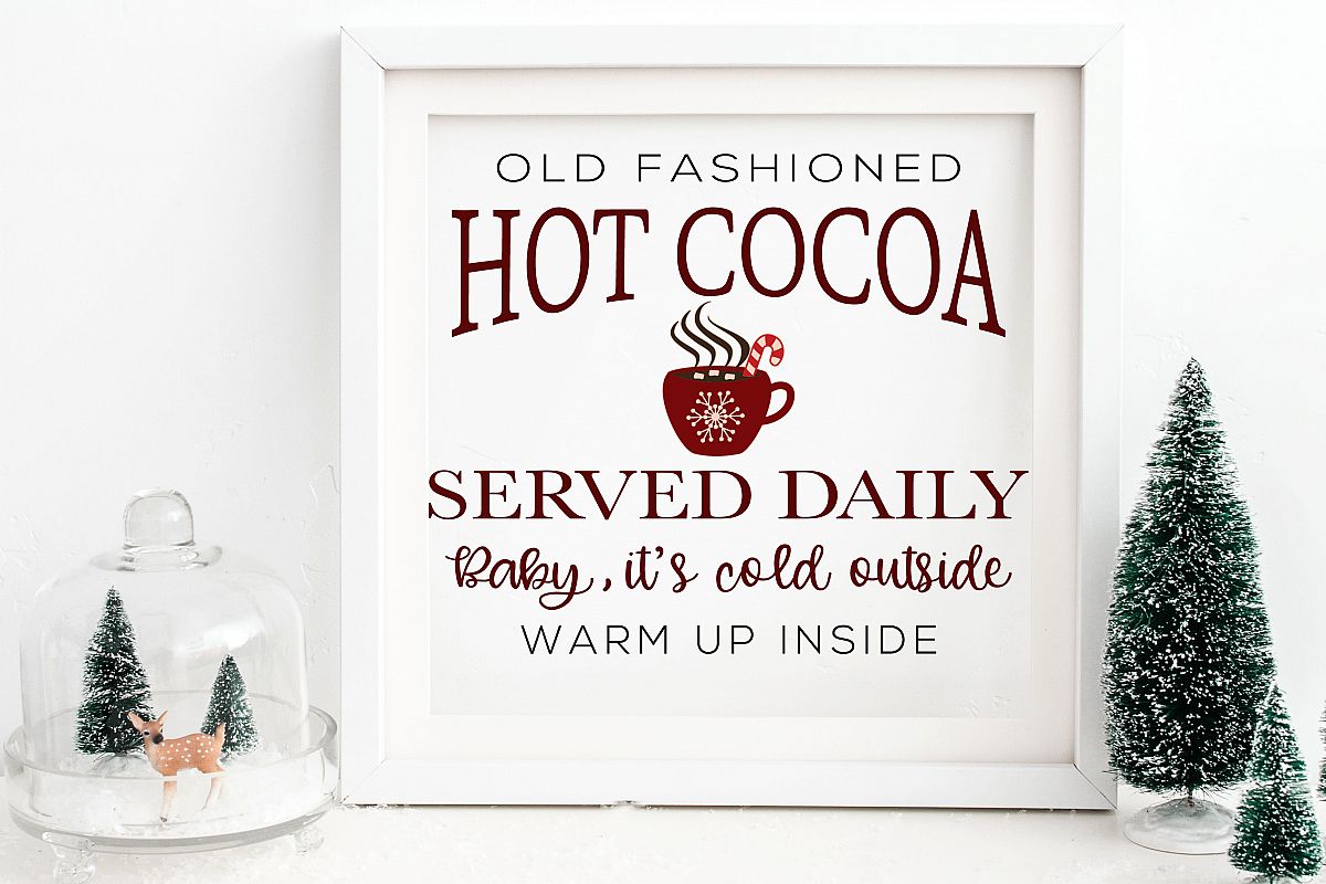 Hot Cocoa SVG example image 1