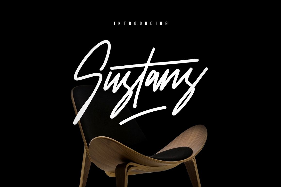 Sustans Typeface example image 1