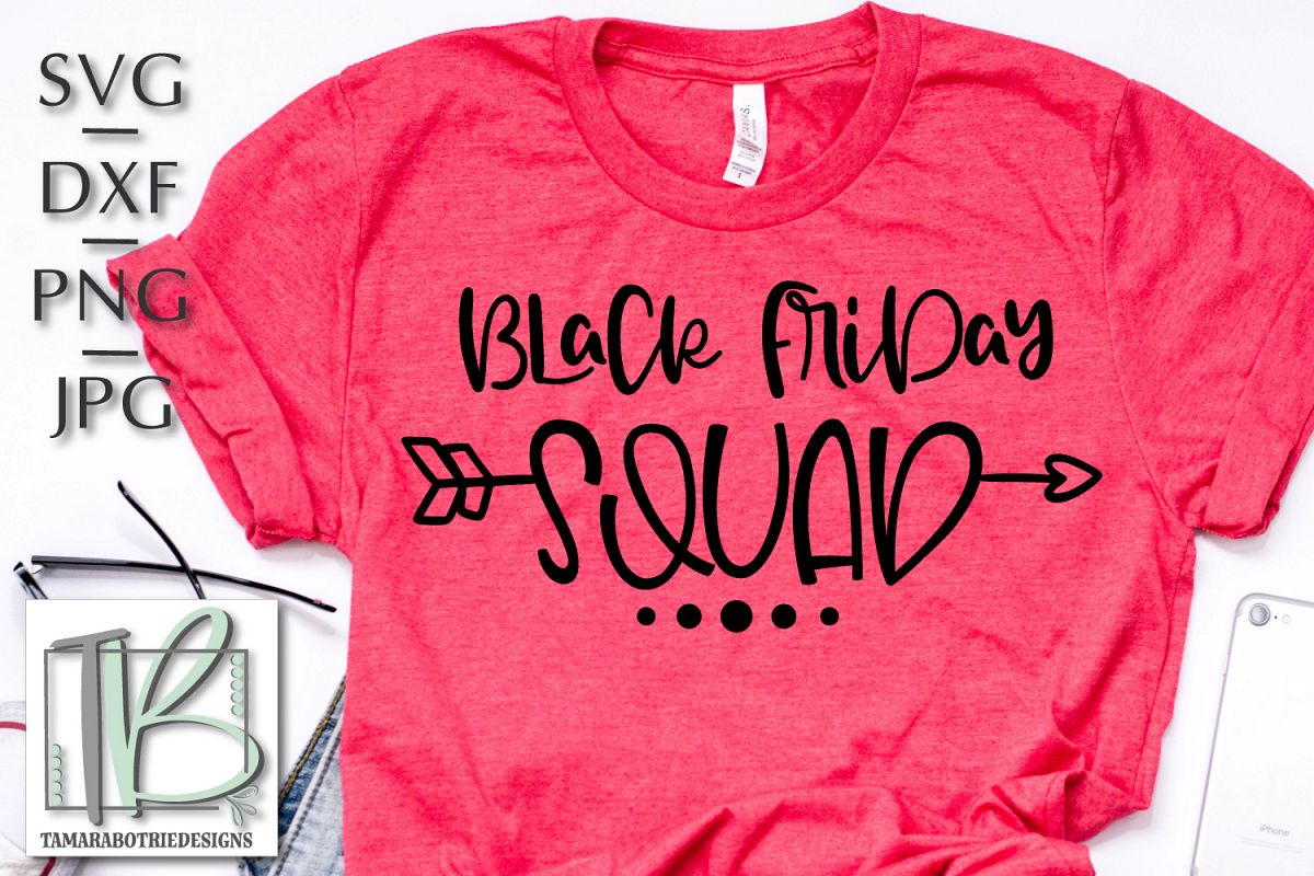 Black Friday SVG File, Black Friday Squad SVG example image 1