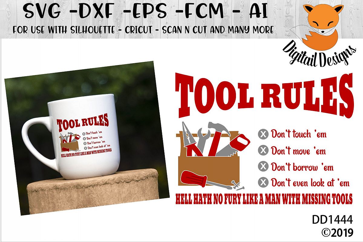 Download Tool Rules Father's Day SVG