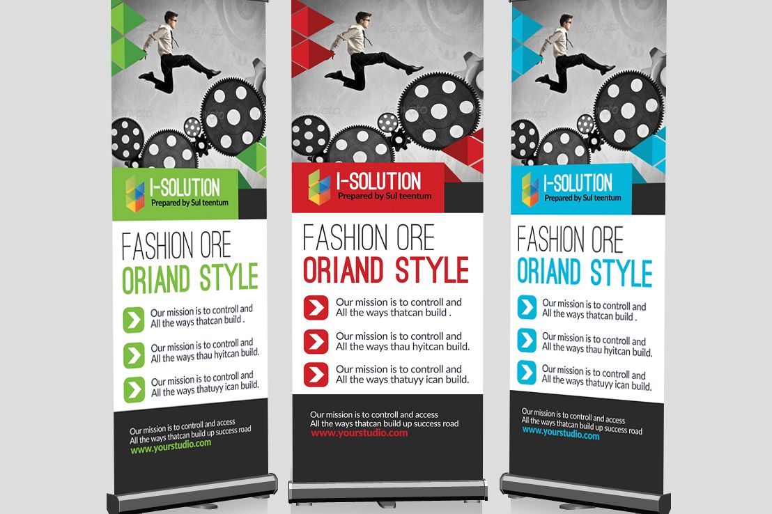 Business Strategic Roll Up Banners example image 1