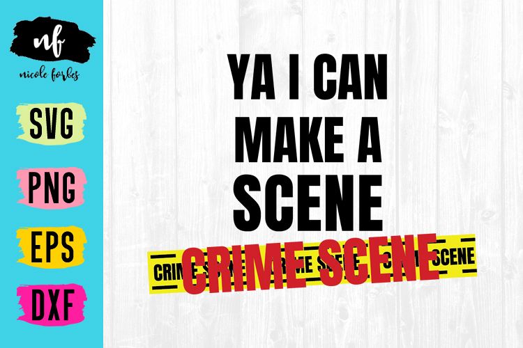 True Crime SVG File example image 1