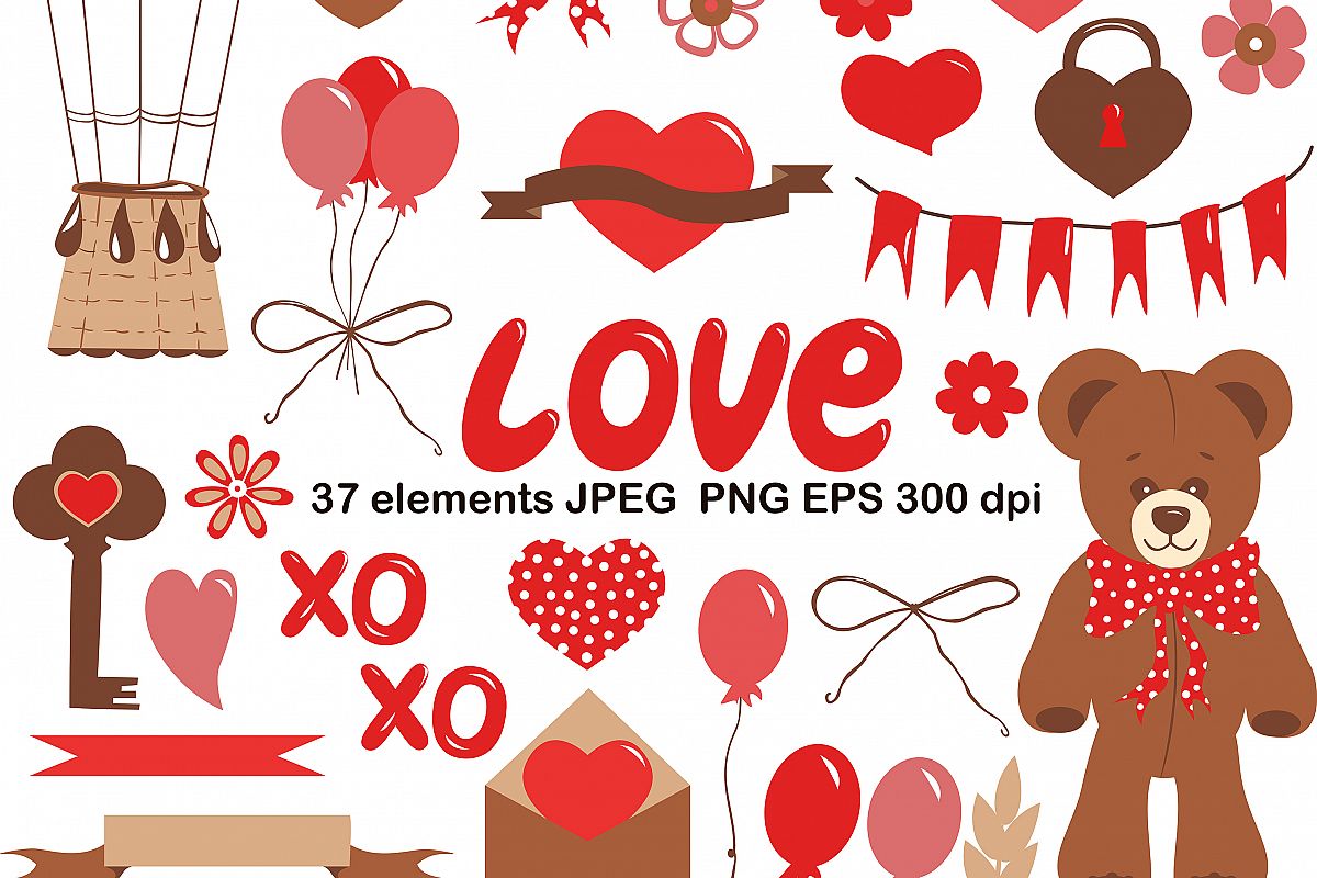 vector clipart love example image 1
