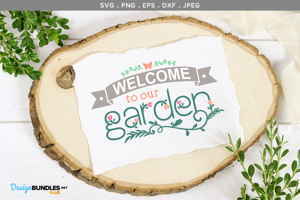 Download Welcome to our Garden, Grandma's Garden - svg cut file