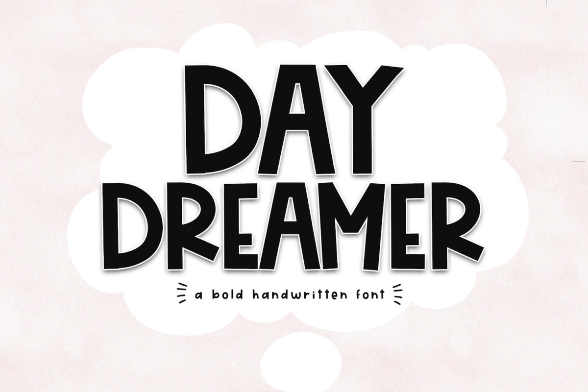 Day Dreamer - A Bold & Cute Handwritten Font example image 1
