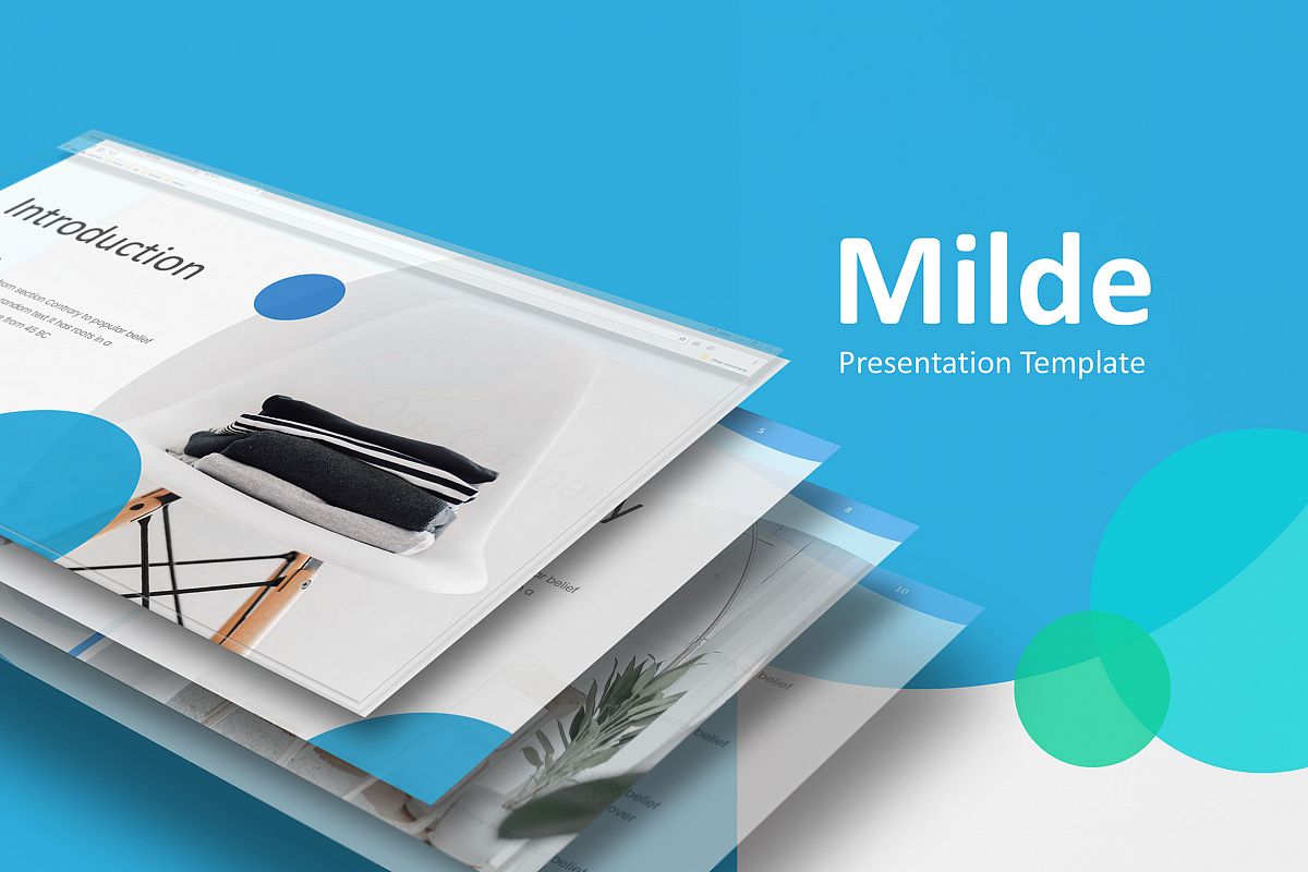 Milde - Multipurpose Google Slides Presentation Template example image 1