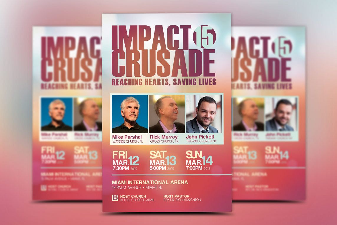Church Crusade Flyer Template example image 1