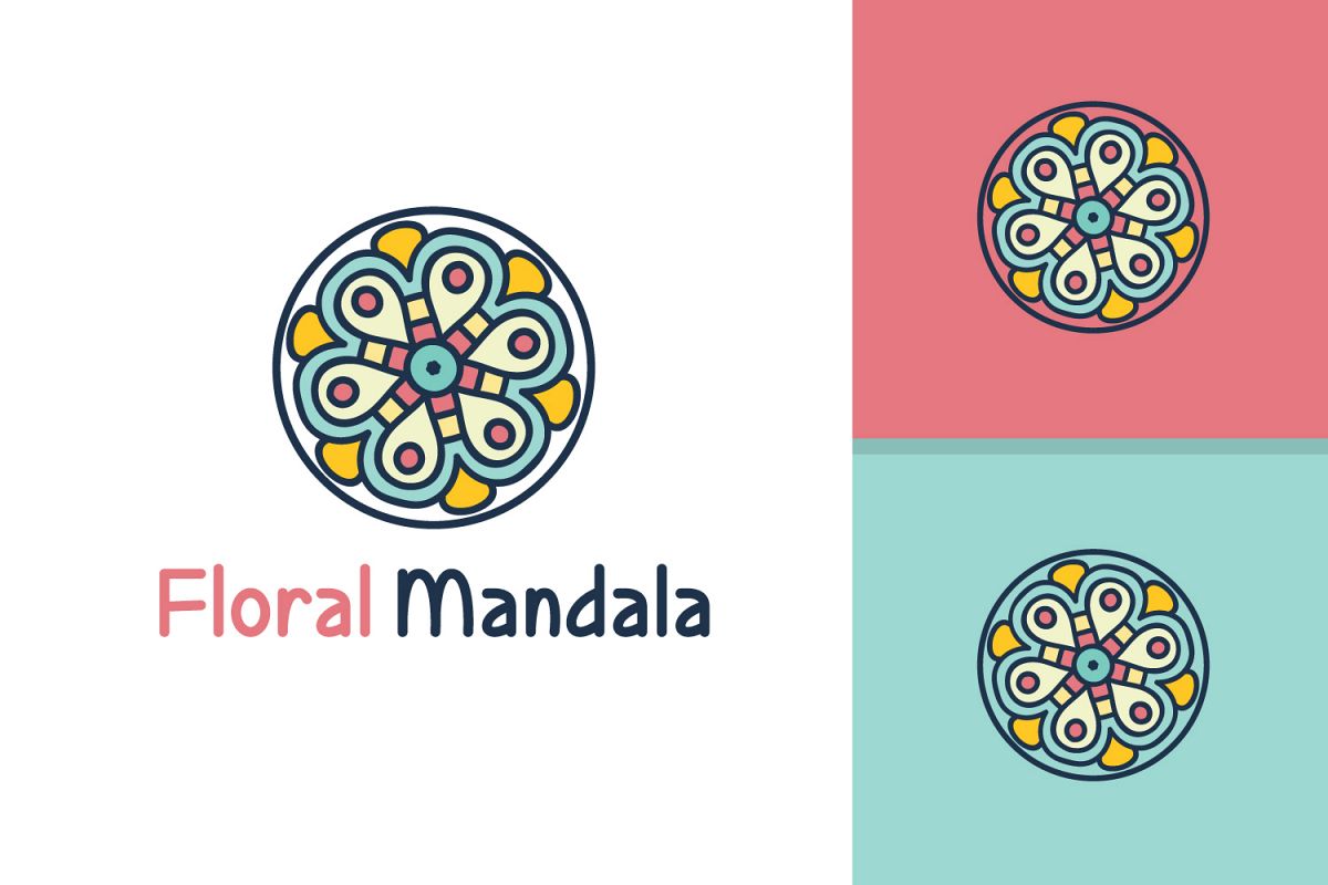 Floral Mandala Logo example image 1